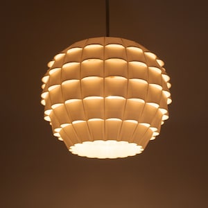 Mid Century Kronleuchter Lampenschirm - Moderner Haus Lampenschirm - Zeitgenössischer Wohndekor Lampenschirm - Abstraktes Lampenschirm Design
