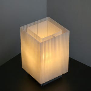 Concrit Table Lamp, Minimalist Light for Modern and Contemporary Interiors