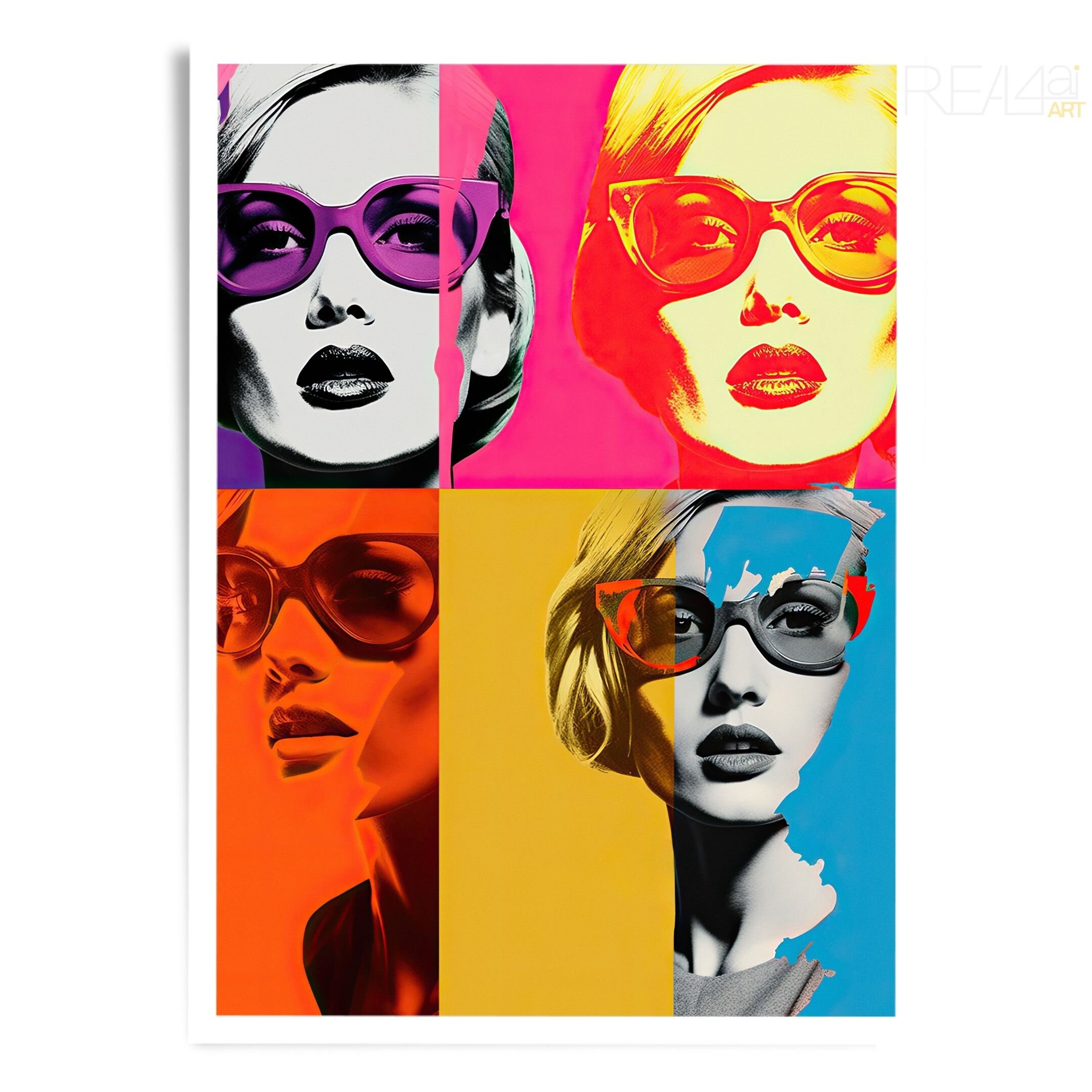 Andy Warhol Print, Andy Warhol Poster, Museum Poster, Exhibition Wall ...