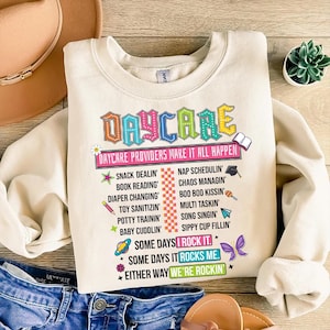 Retro Kindergarten shirt Png | Retro Kindergarten Lehrer Doodles png | Kindergärtnerin Sachen Png | Lustiges Kleinkind-Lehrer Design | Kindertagesstätte Tour Png