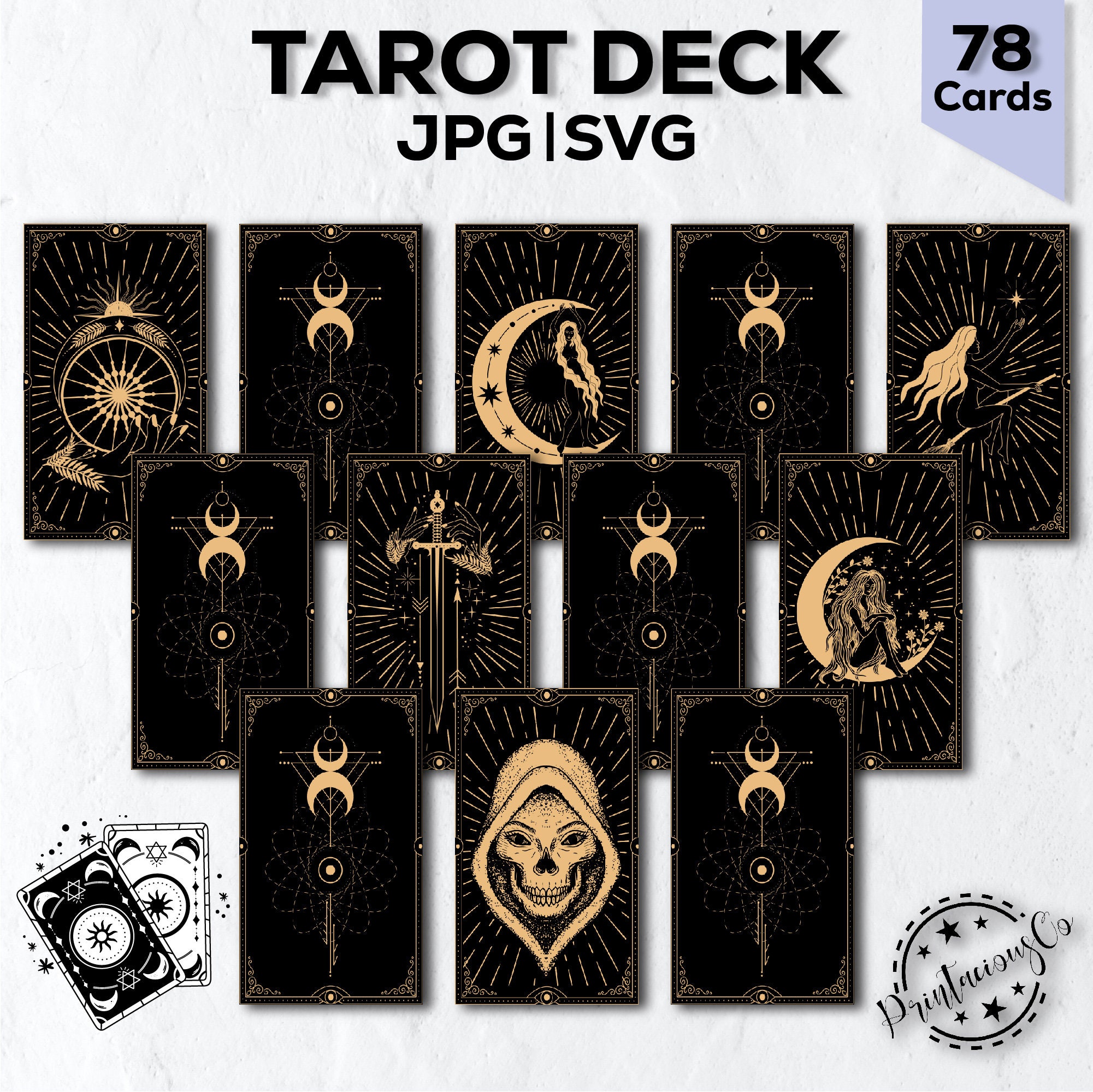 Spanish tarot deck - Etsy 日本