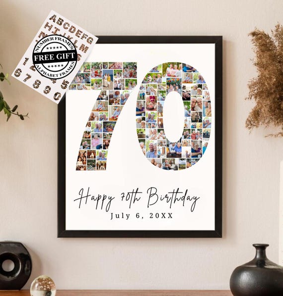 Cartello 'Grazie! 70° Compleanno' In Plastica 30x20 Cm – Decorazione Divertente E Biglietto Di Auguri Alternativo