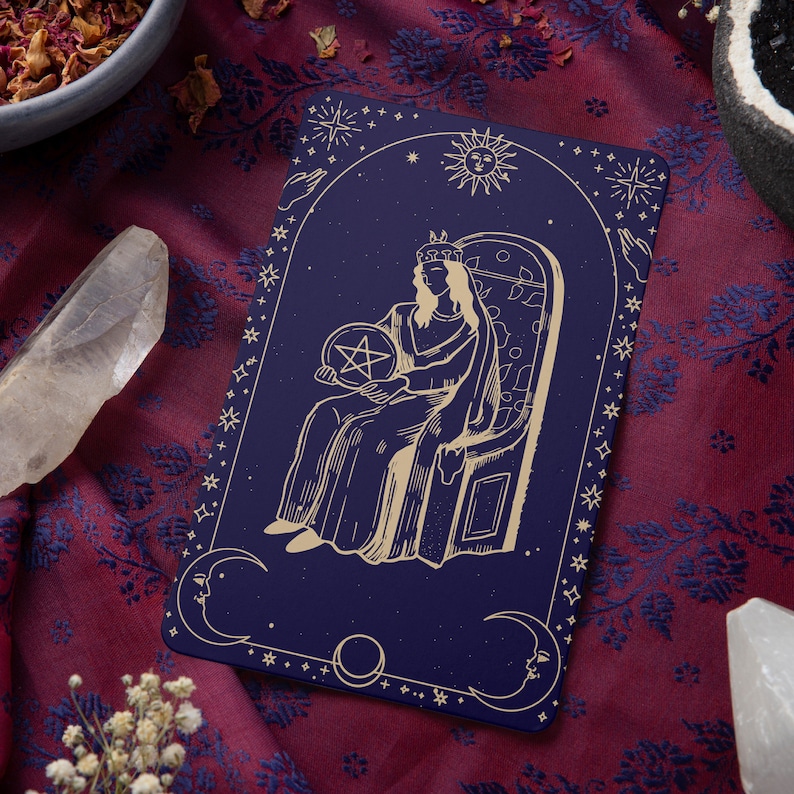 Tarot Card Deck Printable Tarot Cards Svg Tarot Cards Etsy