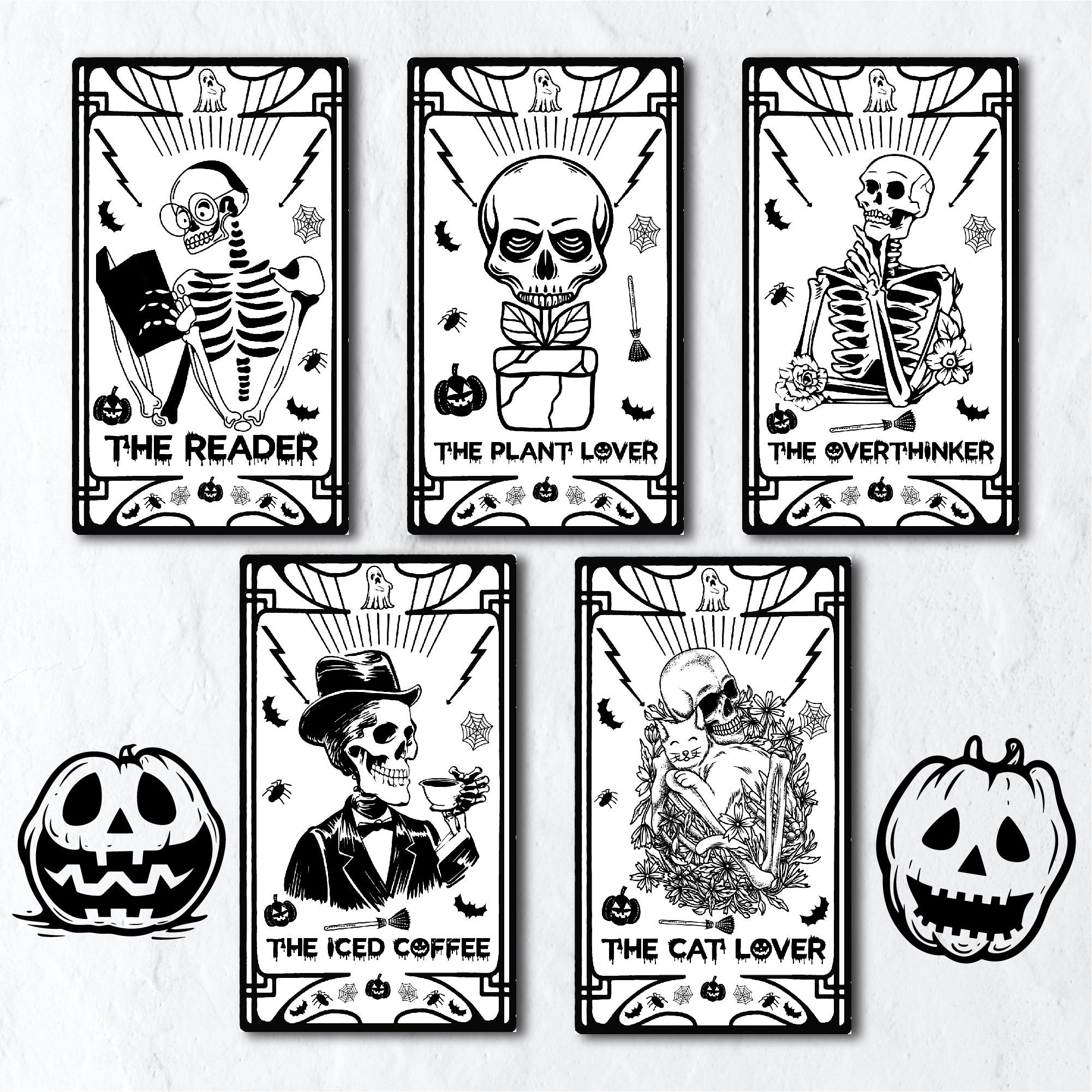 Tarot Cards Funny Bundle Svg Tarot Cards Svg Tarot Bundle Svg Funny ...