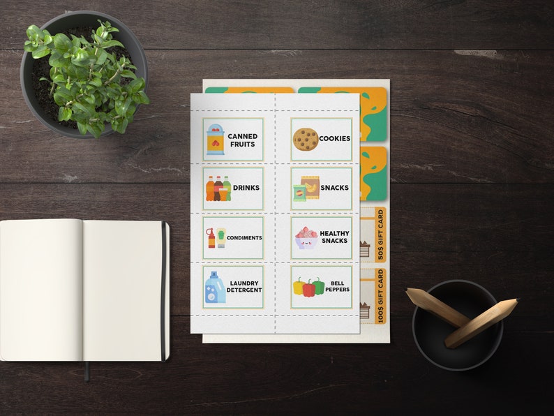 Grocery Store Pretend Play Printables Bundle Kids Pretend Dramatic Play ...