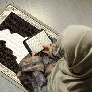 Prayer Rug, Religious Rug, Worship Rug, Muslim Home Rug, Dining Room Rug, Islamic Rug, Elegant Design Rug, Personalized Rug, Popular Rugs,