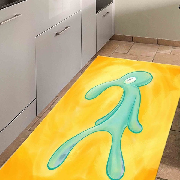 Squidward Rug Etsy UK
