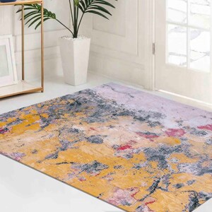 Vintage Plaster Rug, Abstract Rug, Loft Rug, Old Plaster Rug,Farmhouse Rug,Office Rug, Anti-Slip Carpet,View Of Old Plaster Rugs, Modern Rug