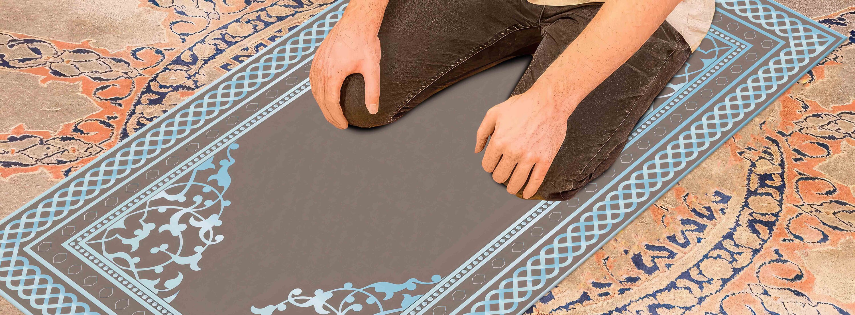 Mosque Rugs Elegant Printed Prayer Rug: Mosque Decor, Muslim Gift - Etsy