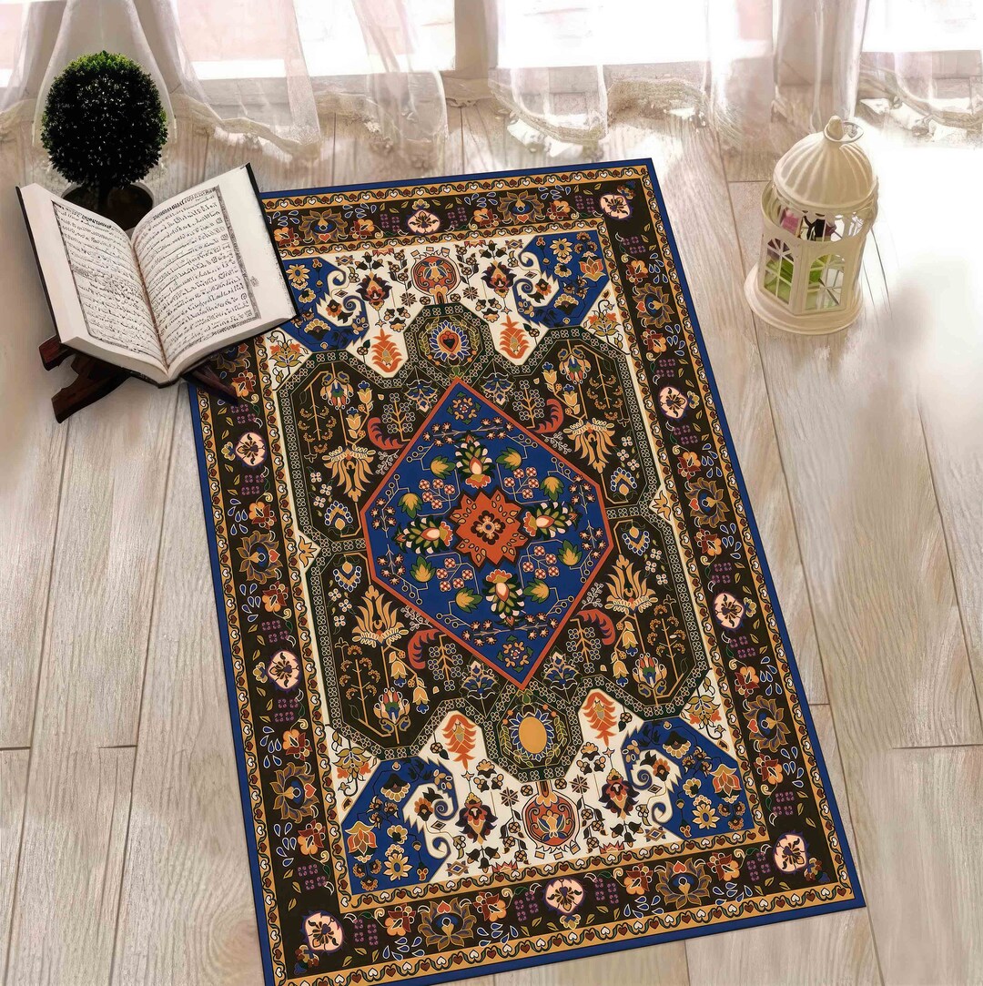 Prayer Rug, Worship Rug, Spiritual Rug, Islamic Rugs, Pattern Rug, Luxury Rugs, Mosque