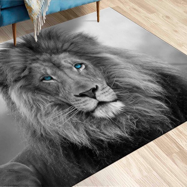 Lion Rug Etsy