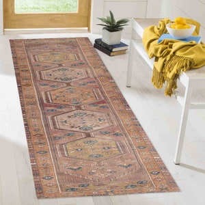 Classic Rug, Bathroom Rug, Corridor Rug, Personalized Gifts, Kilim Design Rugs, Orange Rug, Tribal Rug, Area Rug, Accent Rug, Step Rug,