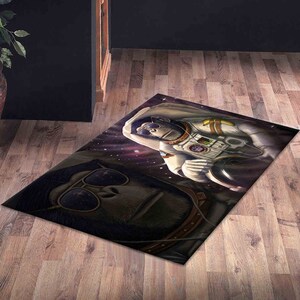 Wall Hanging Rug, Door Mat, Bath Rug, Housewarming Gift,  Rugs, Monkey Rug, Animal Rugs, Anti-Slip Carpet, Dining Room Rug, Entry Rug,