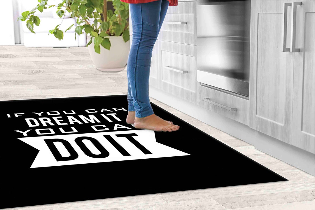 If You Can Dream It Rug, Motto Rugs, Positive Quotes Rugs, Motivational ...