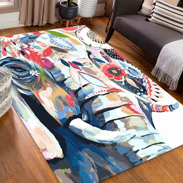 Elephant Rug Etsy
