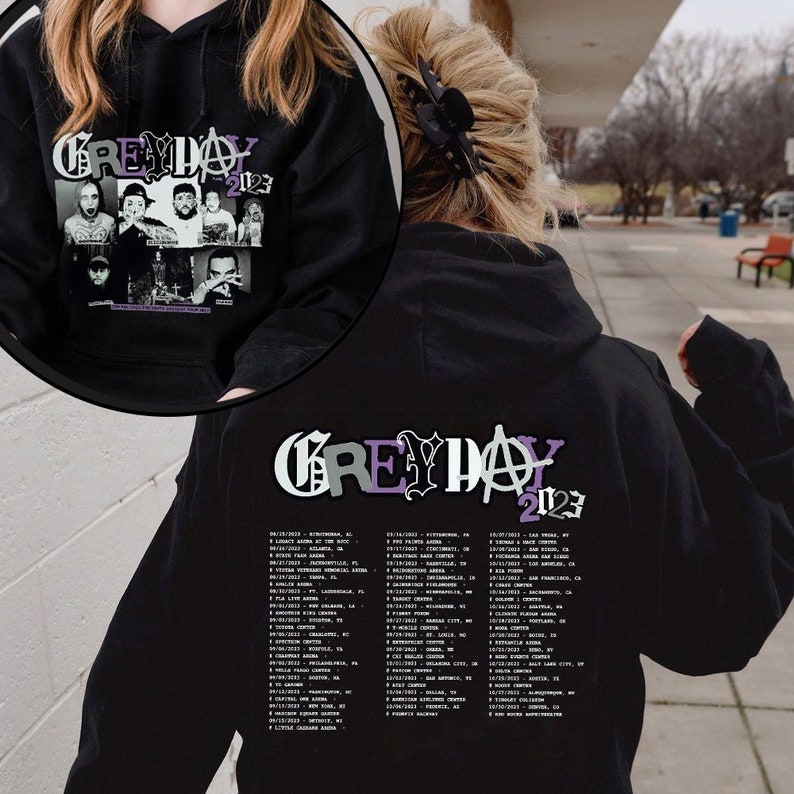 Grey Day Tour 2023 Suicideboys Hoodie Grey Day Tour Shirt Etsy
