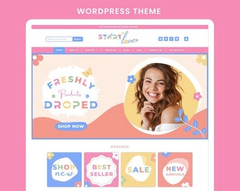 Start Love Wordpress Theme · Elementor Pro Theme · Business Theme · Website Template