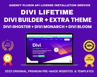 Divi builder lifetime API key + Username, Extra theme, Divi Ghoster Get Divi plugin lifetime updates with key + Use 200 DIVI Premium Layout