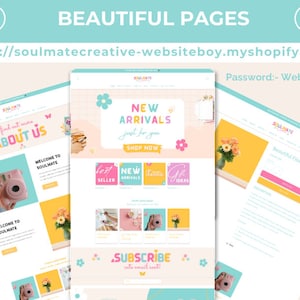Mobile-friendly Shopify theme for lifestyle and beauty shops