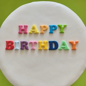 Icing Letters -  UK