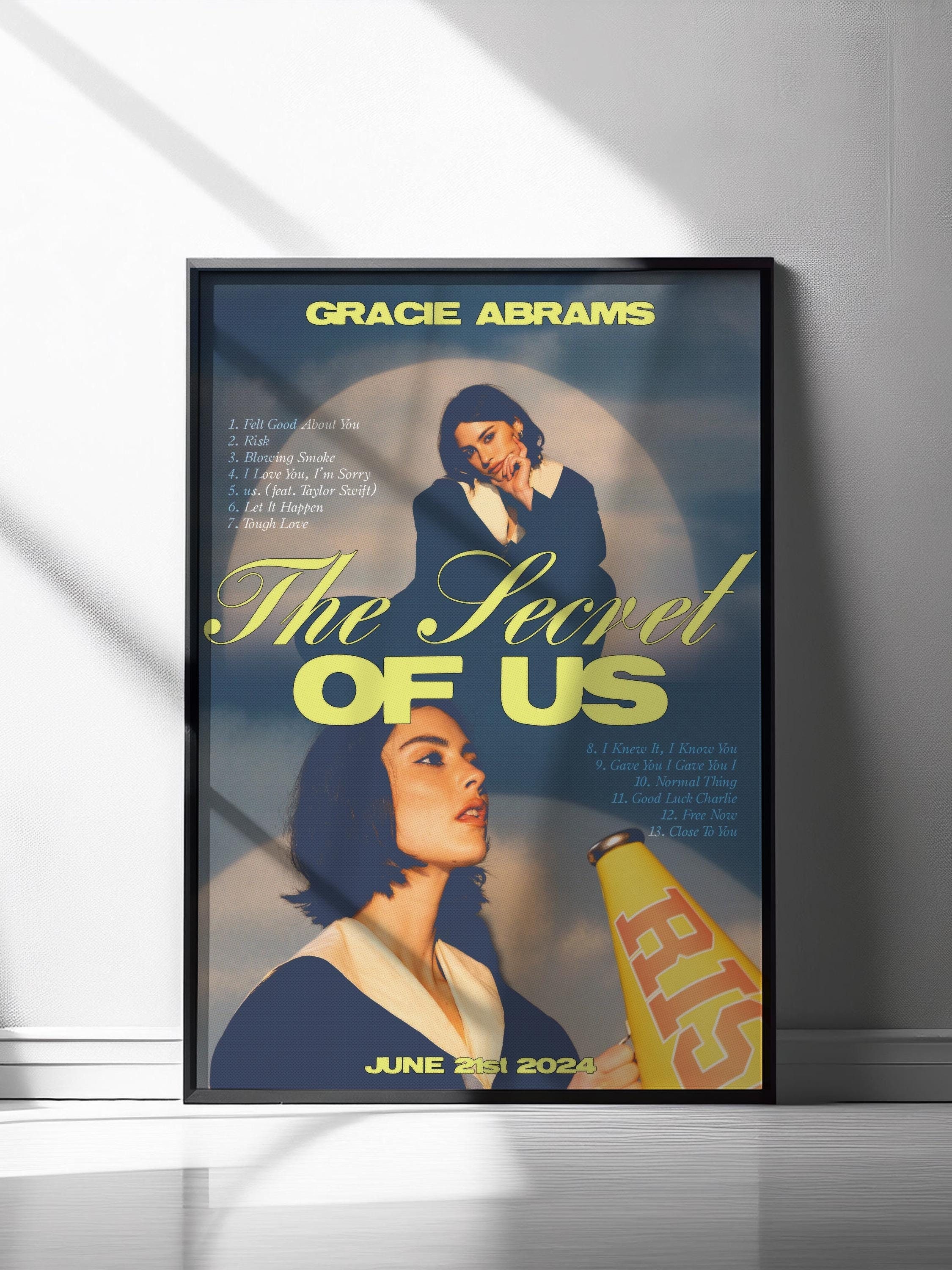 グレイシーエイブラムス-ThisIs WhatItFeelsLike特注ポスター Amazon.com: Gracie Abrams This Is What It Feels Like 1