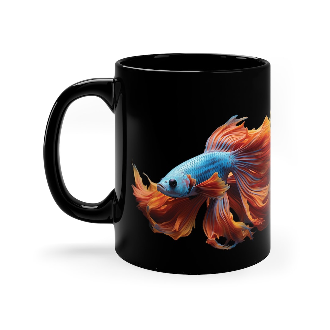 Taza Negra De Cer mica Con Dos Peces Luchadores Siameses 11 Etsy Espa a taza-negra-de-cer-mica-con-dos-peces-luchadores-siameses-11-etsy-espa-a