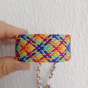 Handmade Friendship Bracelet, Woven Knotted Jewelry, Adjustable Retro Fashion Bracelet, Boho Stack Bracelet, Gift for Women