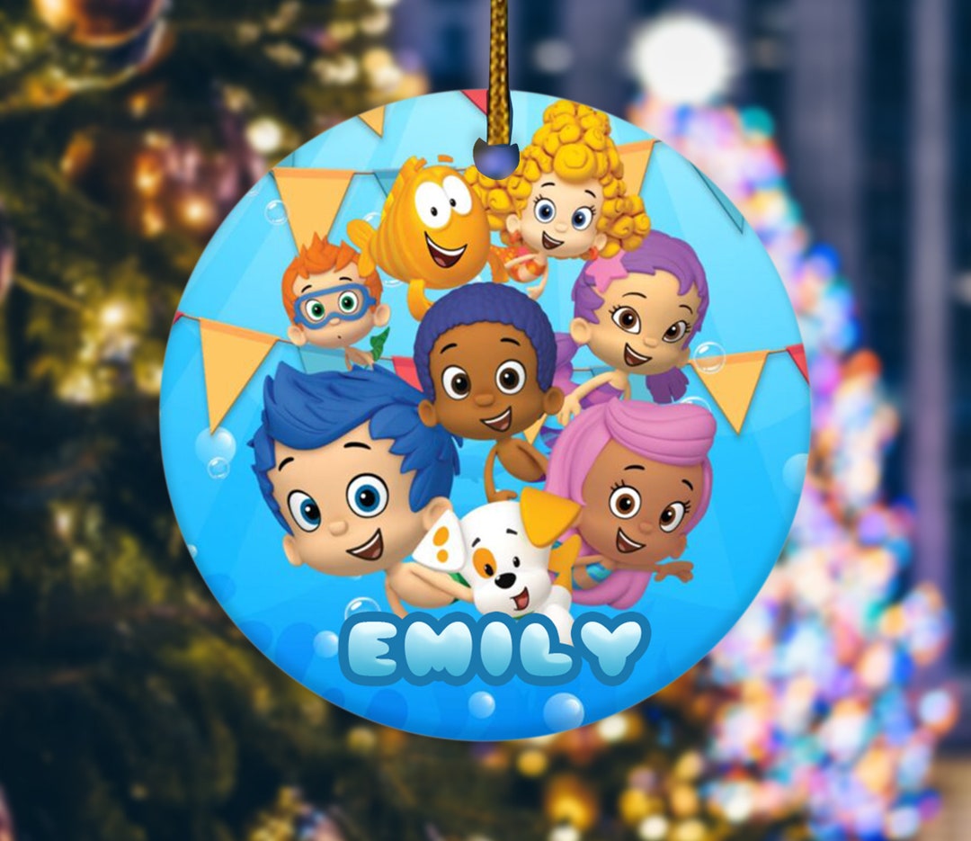 Bubble Guppies Christmas Ornament Bubble Guppies Characters - Etsy