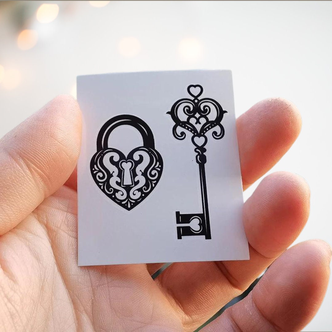 Tatuajes de candados - Etsy México