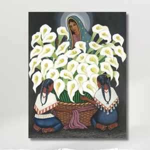 Portador de flores de Diego Rivera, arte de pared en lienzo, póster de obra de Rivera, decoración impresa para la decoración de la oficina en casa, póster en lienzo listo para colgar