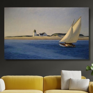 The Long Leg by Edward Hopper Print, Hopper Canvas Wall Art Design for Home & Office Decor I POSTER or CANVAS READY to Hang
