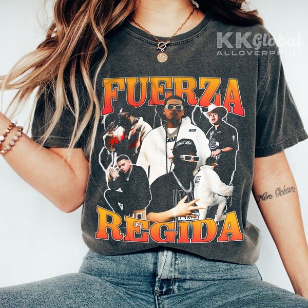 Fuerza Regida Tshirts Etsy