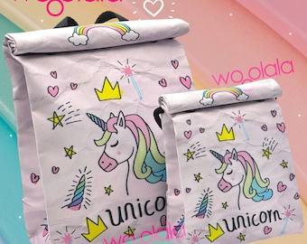 Quirky Little Pony Unicorn Backpack and Sling Crossbody Bag for Man , Woman, Kids - Water Resistant 100% Recycled Polyester