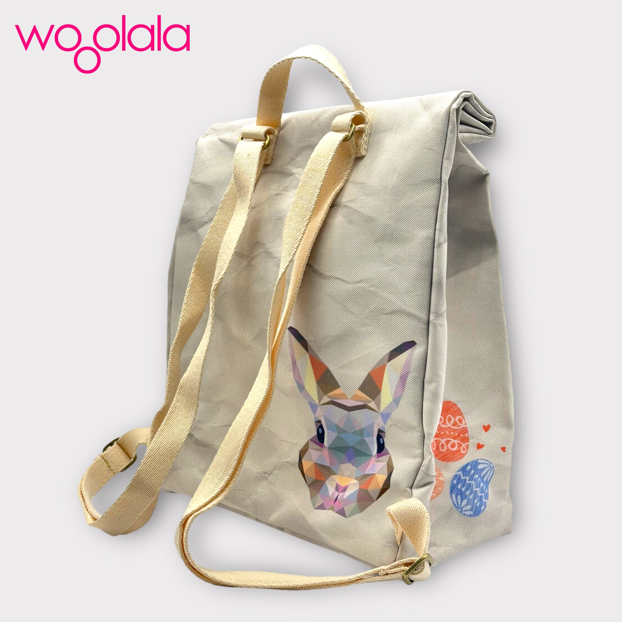 Genuine Leather Rabbit Shape Backpack Convertible Crossbody Satchel FLAP RABBIT HEAD BAG MIELE – ANDRESGALLARDO main image 2