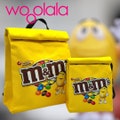 Quirky M&M Chocolates Backpack and Sling Crossbody Bag for Man , Woman, Kids - Water Resistant 100% Recycled Polyester product logo