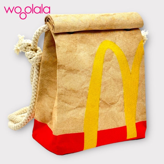 Schrulliger Geschmack von MCD Fast Food Red Strip Rucksack und Sling Crossbody Bag fur Herren Damen Kinder Wasserabweisend aus 100 recyceltem Polyester Etsy