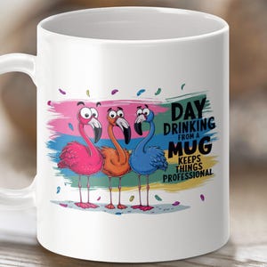 Envoltura para taza de día, diseños de sublimación, 325 ml y 433 ml, taza divertida, sarcástica, taza de alcohol, DD, taza divertida, pájaros de dibujos animados, descarga digital