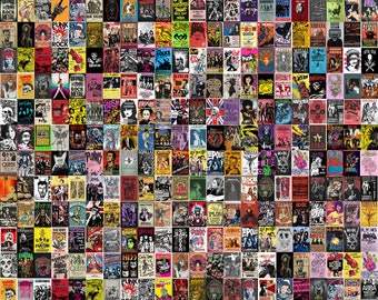 CLASSIC　ROCK POSTERS 100+PCS RARE 60s70s80s Music Rock Posters, Beatles Vintage