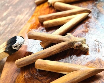 Kuripe Rapé autoapplicatore in legno di sambuco, fatto a mano in Germania