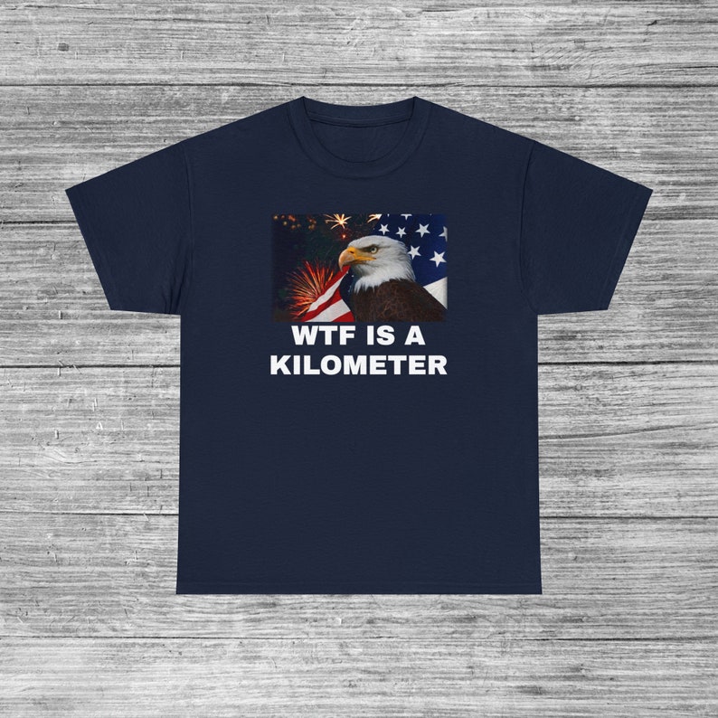 What is a Kilometer USA Freedom Eagle America Shirt S5XL, Patriotic 4