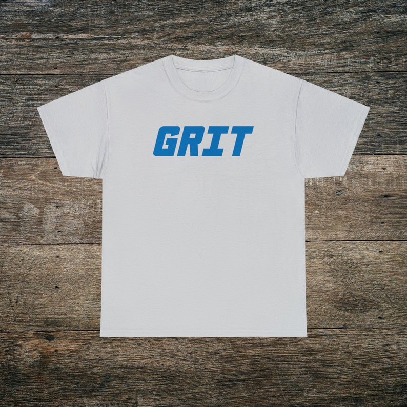 GRIT Dan Campbell Detroit Lions Unisex Tshirt S5XL, Ford Field Motor