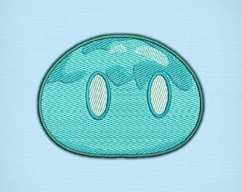 Archivo de bordado del personaje Hydro Slime (descarga digital)