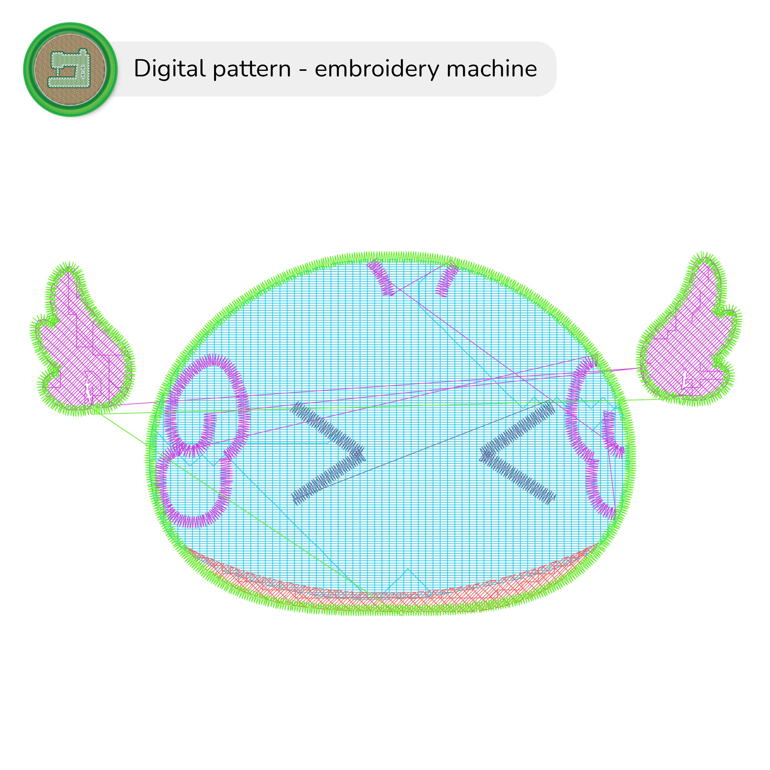Anemo/hydro/pyro Slime Combi Pack Machine Embroidery Files - Etsy