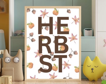 Seasonal picture, seasons table autumn, seasons kindergarten, seasons poster, four seasons poster, poster autumn