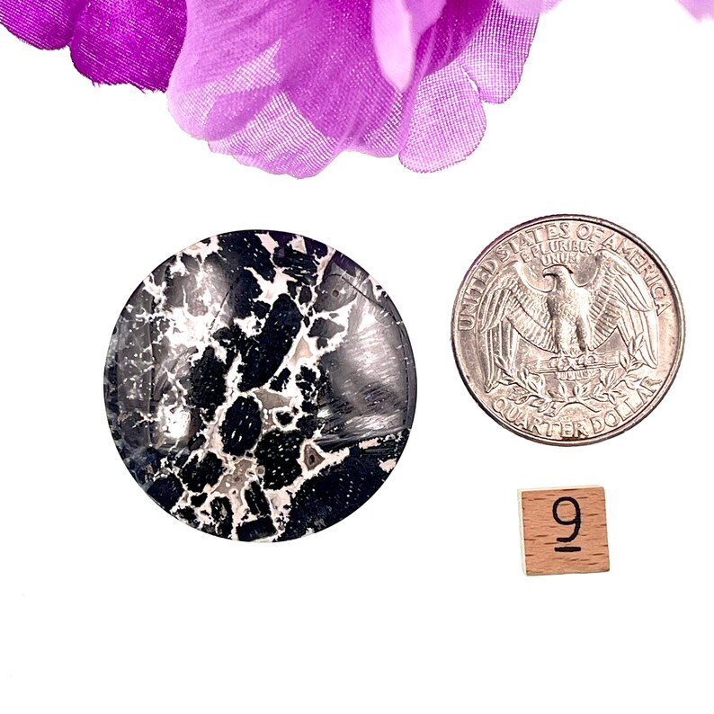 Indonesian AAA+ Agate Cabochon. Rare palm root variety with earthy hues. Enhances focus, mental clarity. Ideal for meditation tools and statement jewelry pieces.
