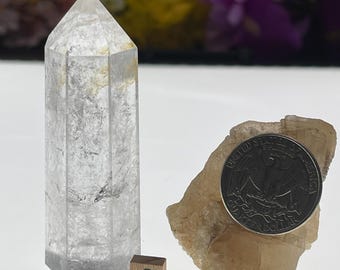 Exclusive AAA+ Clear Quartz Wand Dream Enhancer Intuition Booster Energy Cleansing Stress Reliever Energy Cleansing Psychic Development