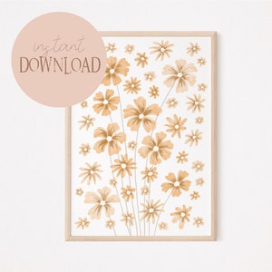 Country house style floral art beige I Botanical decoration, flower decoration, country house style decoration, flower market, French country house style