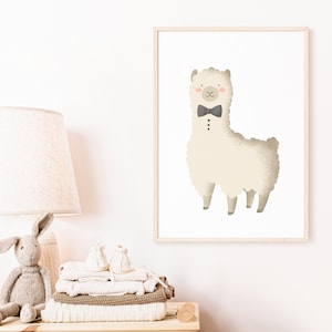 Cartel llama alpaca niño I cartel llama, cartel de alpaca, llama bebé, llama habitación bebé, llama habitación infantil, cartel infantil llama, decoración alpaca