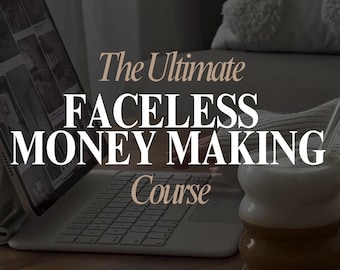Ultimate Faceless Rich Digital Marketing Guide with MRR/PLR Resell Rights Faceless Digital Product Marketing Starter Kit Faceless Marketing