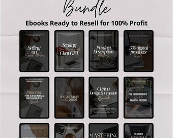 Passive Income eBook Bundle: MRR + Faceless Reels (Resell Rights Digital Product)